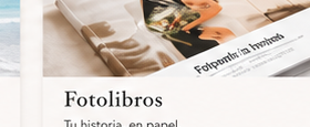Fotolibros de calidad editorial impresos en papel premium