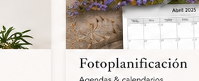 Calendarios y agendas de planificación fotográfica